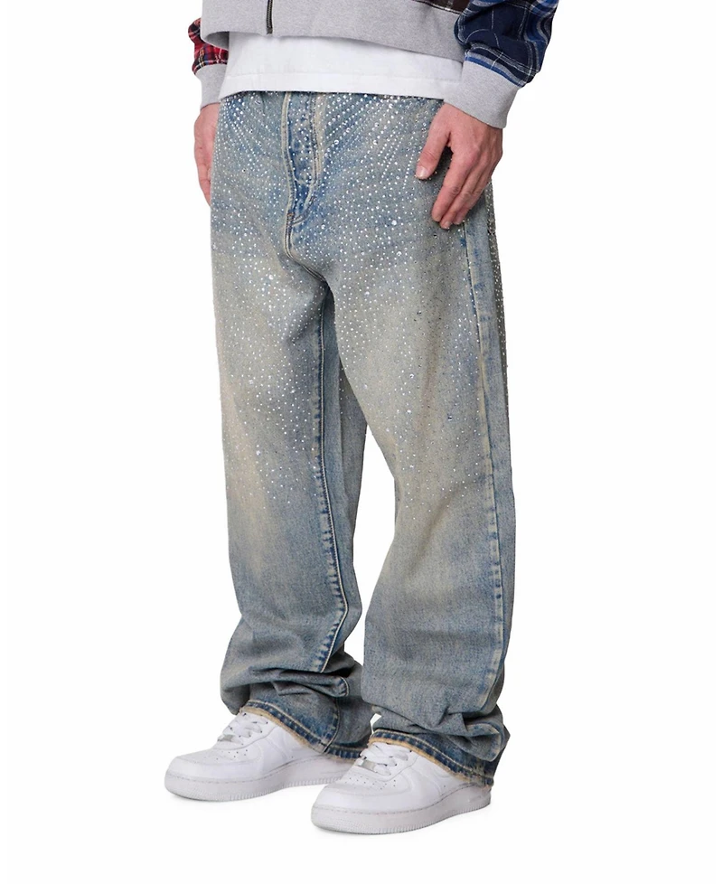 mnml Men's Ultra Baggy Gem Denim Jeans