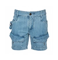 Pre-Owned Roberto Cavalli Men's Denim Cargo Jeans