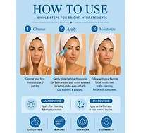 Lovery Hyaluronic Hydration-Boosting Eye Balm - Korean Skin Care Moisture and Line-Smoothing Treatment