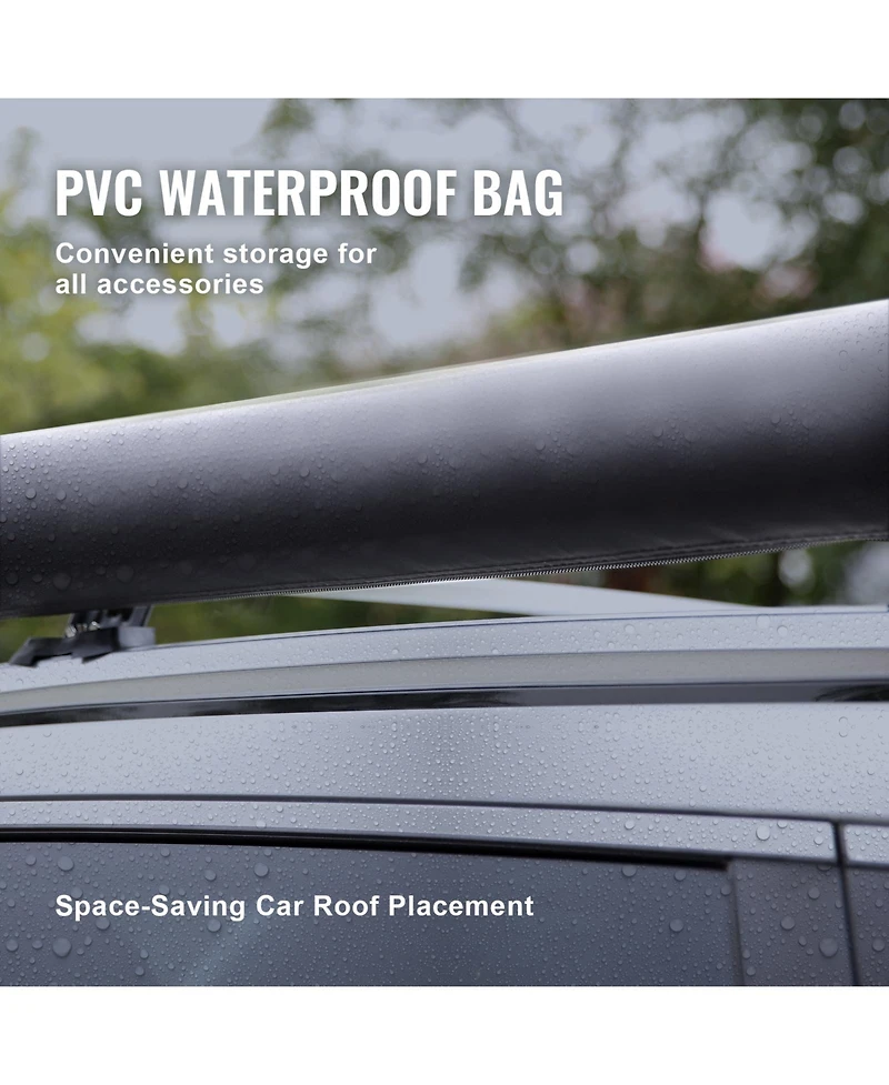 Vevor Vehicle Awning 4.6'x6.6' Shade Coverage Car Side Awning PU3000 mm UV50+