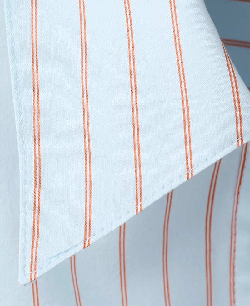 Mango Women's Tie Detail Lyocell Striped Shirt