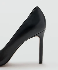 Mango Women's Asymmetrical Heeled Shoes