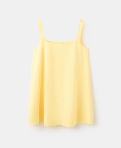 Mango Women's Flared Cotton Dress
