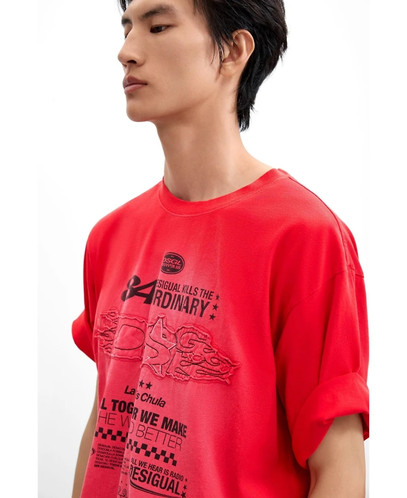 Desigual Men's Gradient printed T-shirt