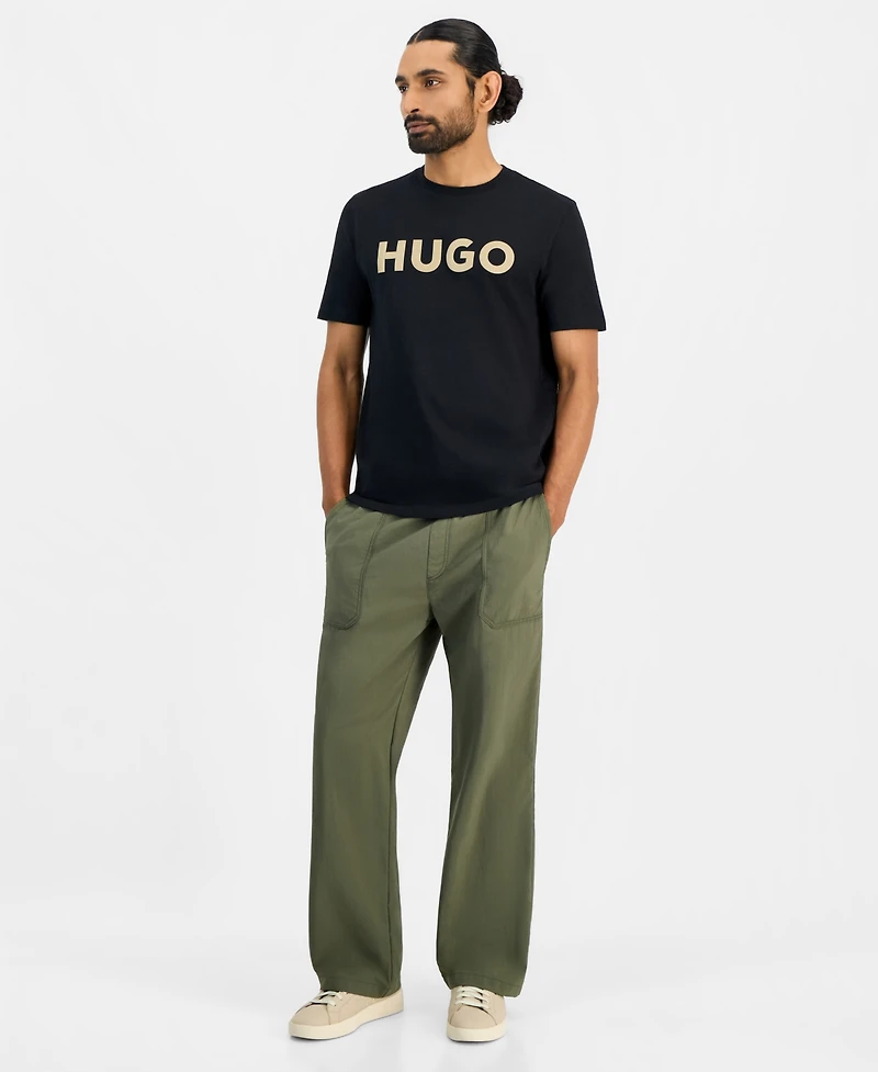 Hugo by Boss Men's Dulivio Logo Crewneck T-Shirt