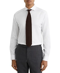 Reiss Men's Storm Slim Cotton-Twill Two-Fold Slim-Fit Dress Shirt