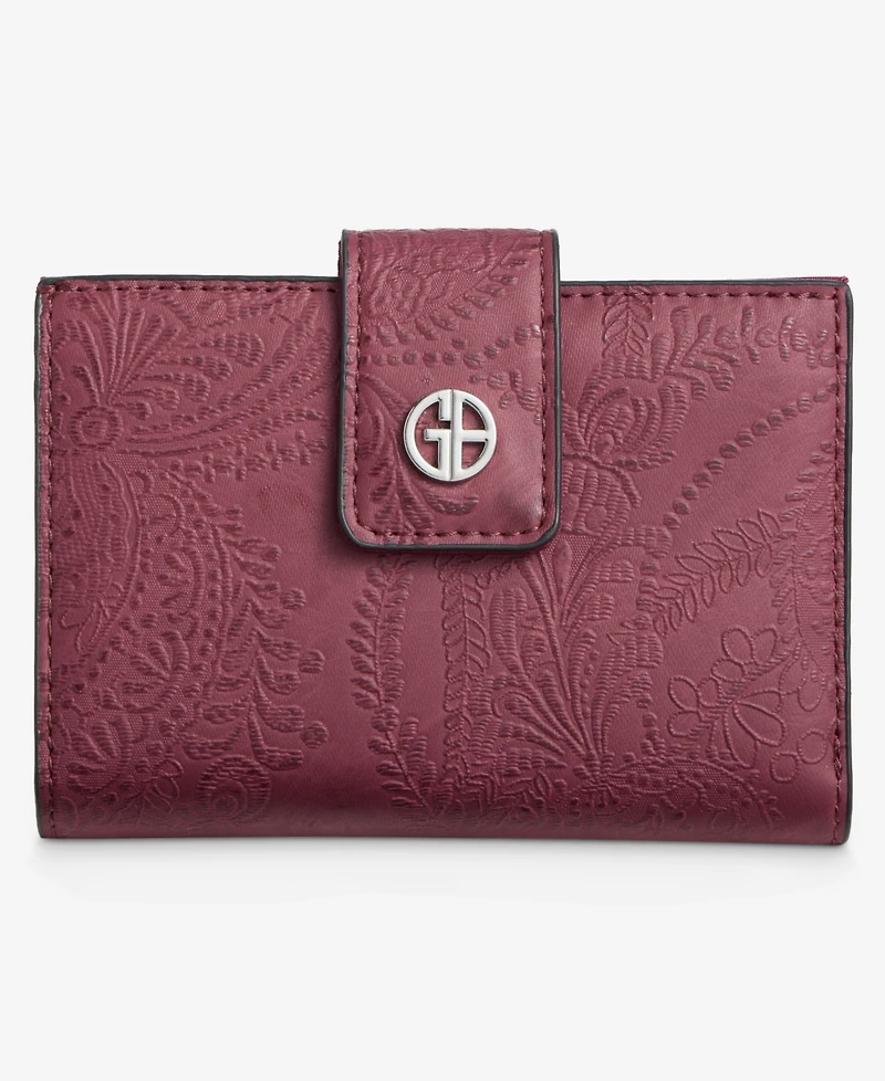 Giani Bernini Framed Indexer Leather Wallet, Exclusively at Macy's