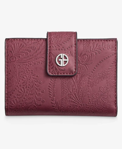 Giani Bernini Framed Indexer Leather Wallet, Exclusively at Macy's