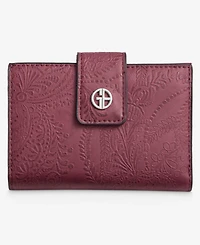 Giani Bernini Framed Indexer Leather Wallet, Exclusively at Macy's