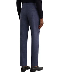 Reiss Men's Penso Wool-Blend Check Classic-Fit Suit Pants
