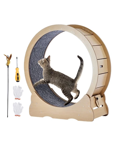 Vevor Cat Exercise Wheel Large Cat Treadmill Wheel for Indoor Cats