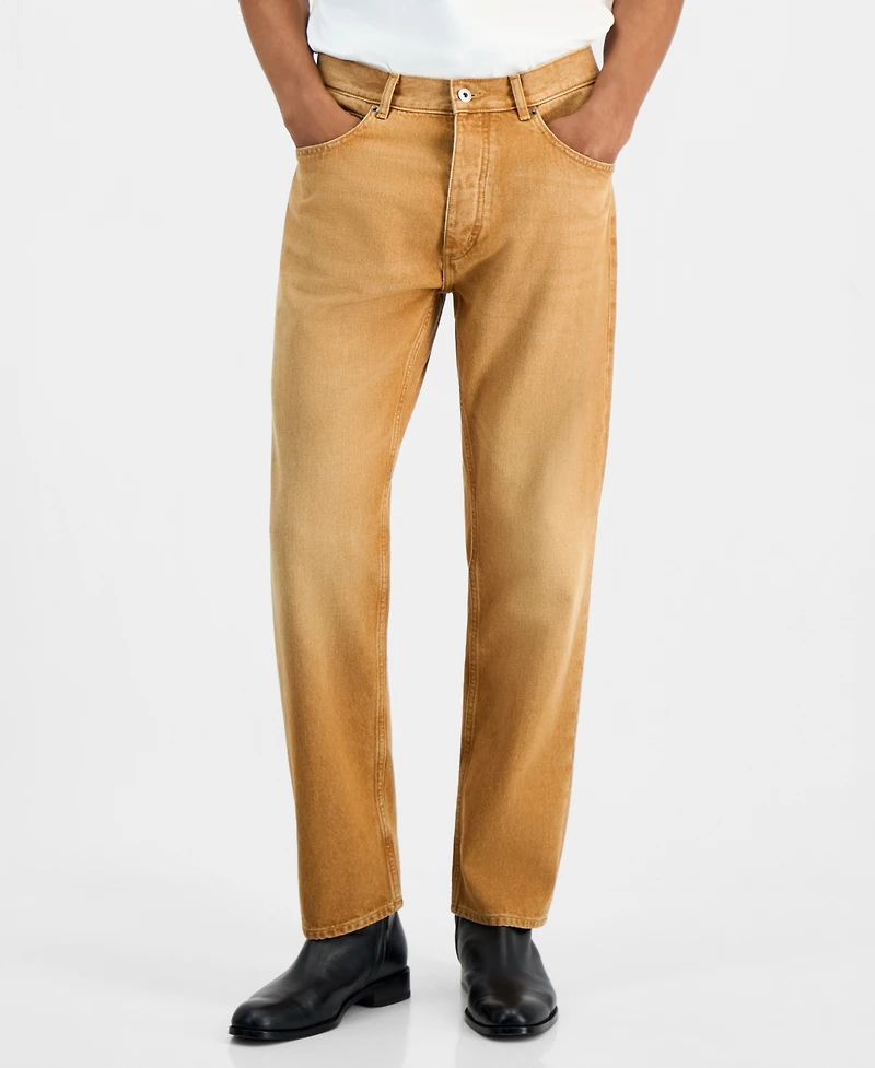 Hugo by Hugo Boss Men's Jonah Lightweight Straight-Leg Denim Jeans