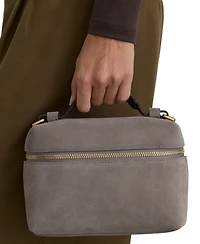 Reiss Women's Ines Suede Vanity Cross-Body Handbag