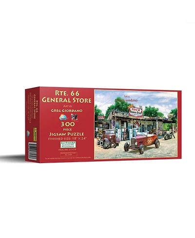SunsOut Rte. 66 General Store 300-Piece Jigsaw Puzzle, Ages 15+