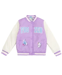 Frozen Toddler Girls' 2T-5T Varsity Bomber Jacket