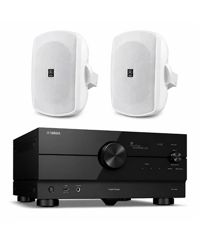 Yamaha Rx-A4A 7.2 Av Receiver with Outdoor Speakers