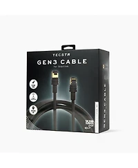 Tecstr Starlink Gen 3 150 ft Braided-Shield Weatherproof Cable Compatible with Starlink Gen 3