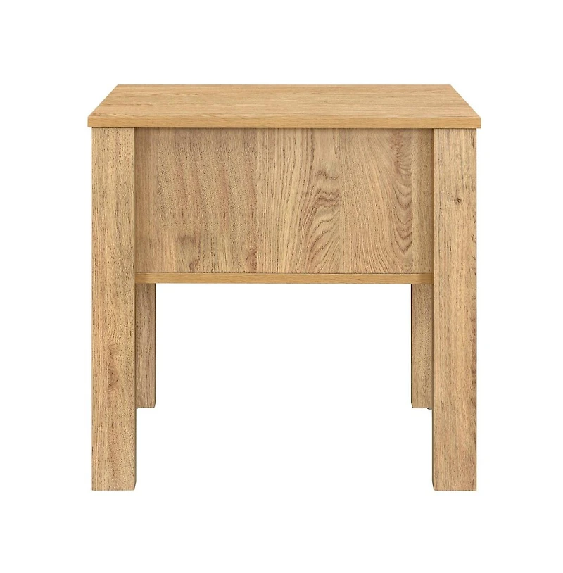 New Classic Furniture Thayer Wood 1-Drawer End Table