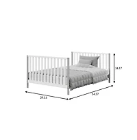 Storkcraft Modern Pacific 4-In-1 Convertible Crib