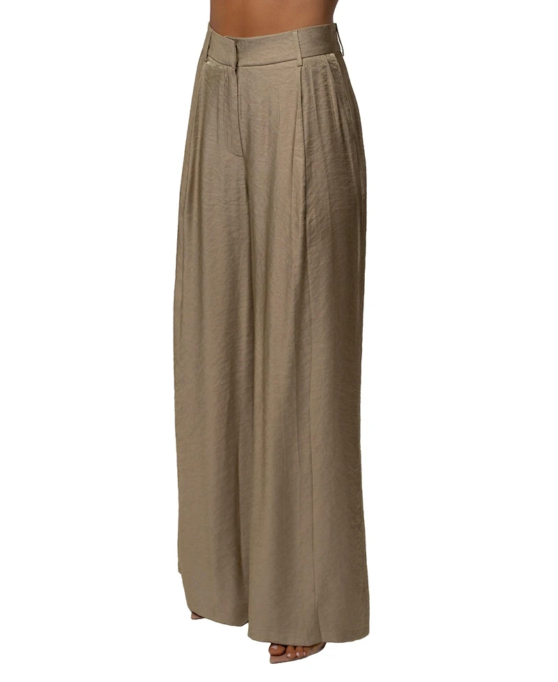 Jluxlabel Women's Monaco Wide Leg Pant