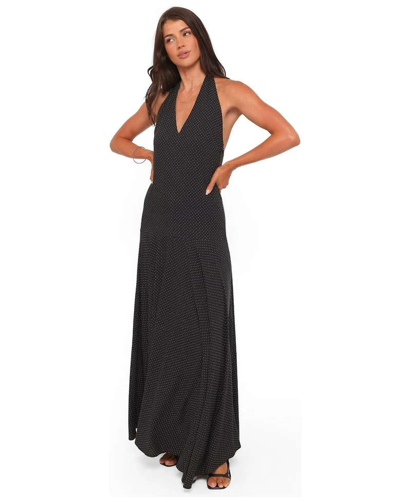 Petal and Pup Women's Natalie Halterneck Maxi Dress