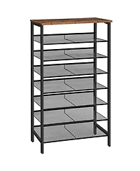 Slickblue 8-Tier Shoe Rack 29.5" with Large Storage Capacity