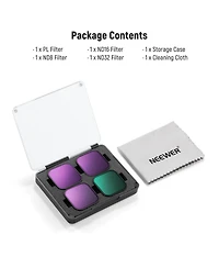 Neewer Fl-GP18 Camera Lens Accessory with ND8, ND16, ND32 for GoPro Hero