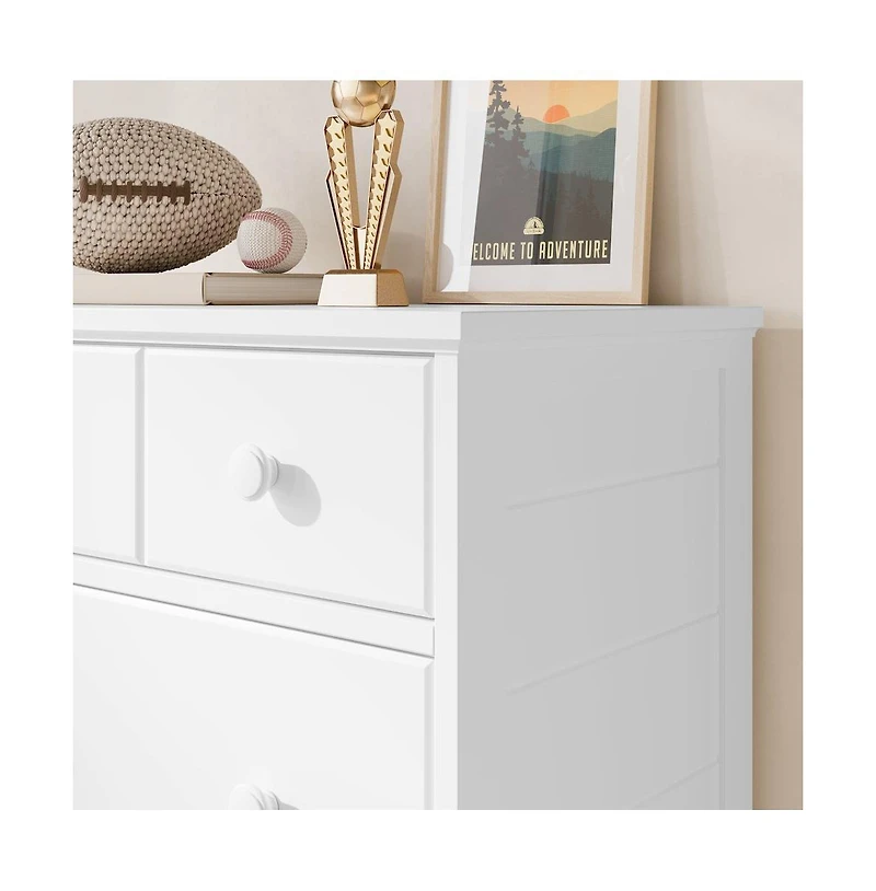 Storkcraft Moss 6 Drawer Double Dresser