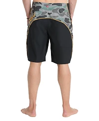 Quiksilver Men's 4-Way Stretch Contrast Side Panel Swim Shorts