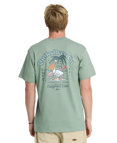 Quiksilver Men's Crewneck Graphic T-Shirt