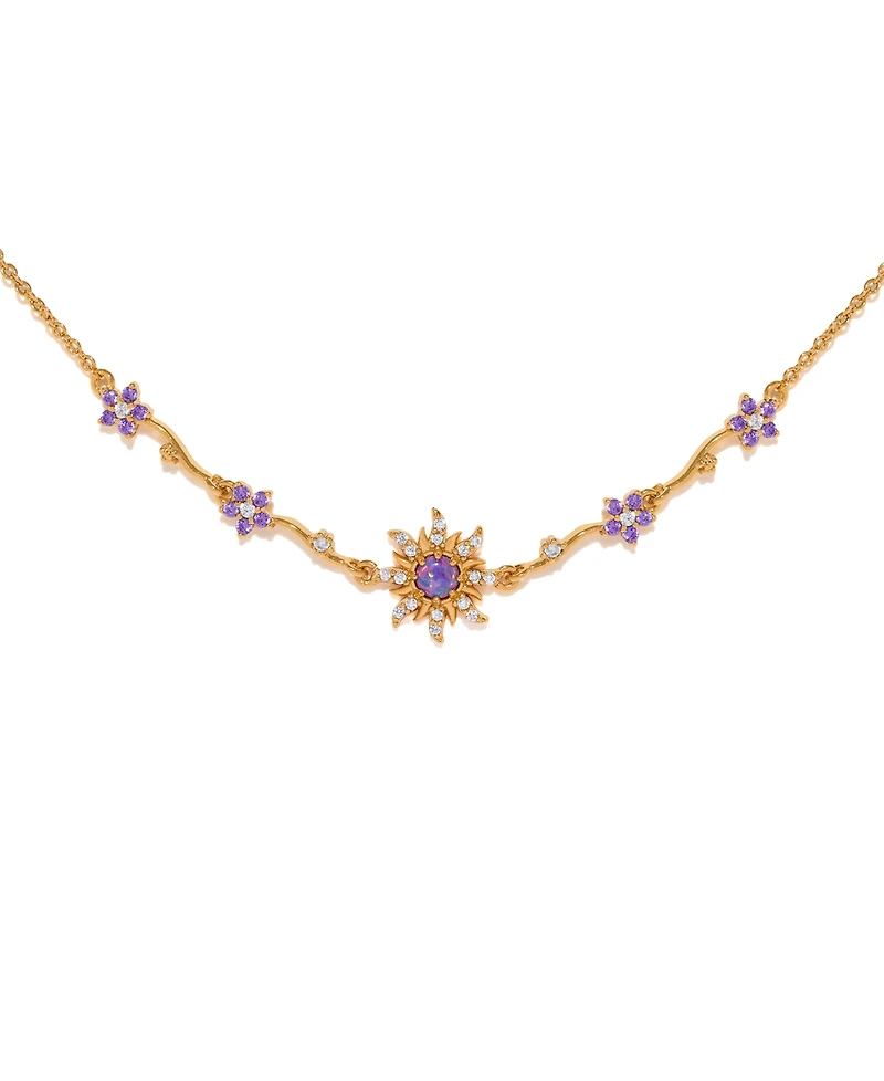 Girls Crew Crystal Disney Princess Tangled Corona's Crest Bracelet