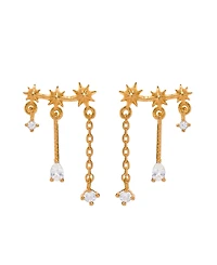Girls Crew Crystal Celestial Cascade Earrings