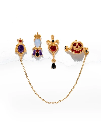 Girls Crew Crystal Disney Evil Queen Earring Set