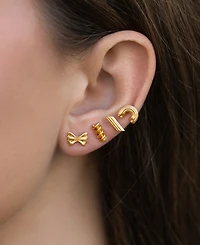 Girls Crew Al Dente Pasta Stud Earrings Set