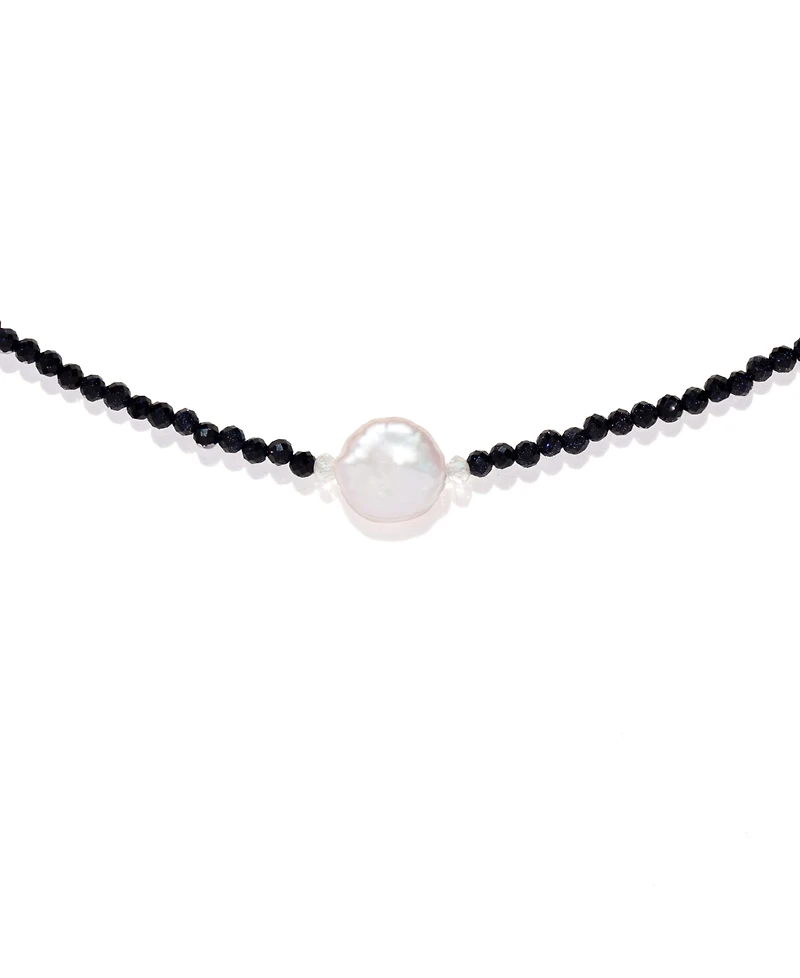 Girls Crew Crystal Palawan Freshwater Pearl Beaded Necklace
