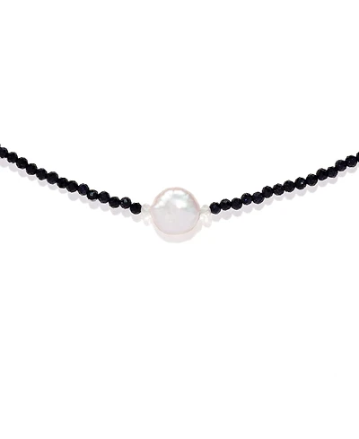 Girls Crew Crystal Palawan Freshwater Pearl Beaded Necklace