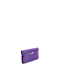 Pre-Owned HERMES Long Kelly Wallet Epsom