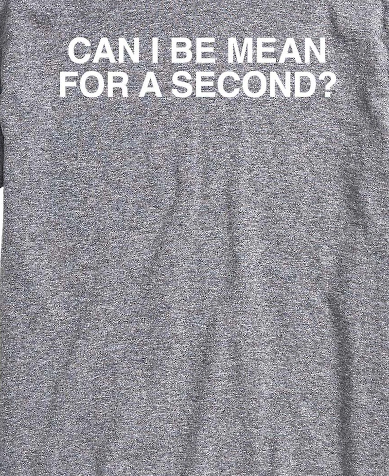 Airwaves Men's Can Be Mean For Second Short-Sleeve Graphic T-Shirt