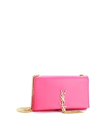 Pre-Owned Saint Laurent Medium Classic Monogram Tassel Crossbody Bag Leather