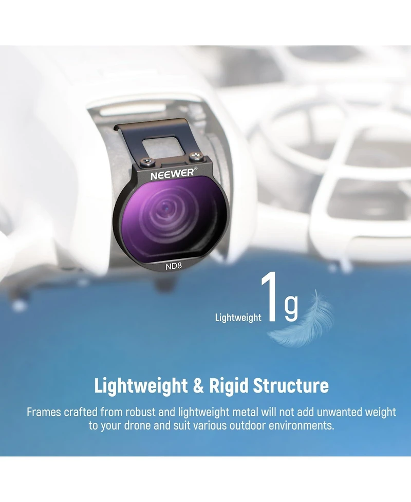 Neewer Fl-N32 Camera Lens Accessory with ND8, ND16, ND32 for Dji Neo