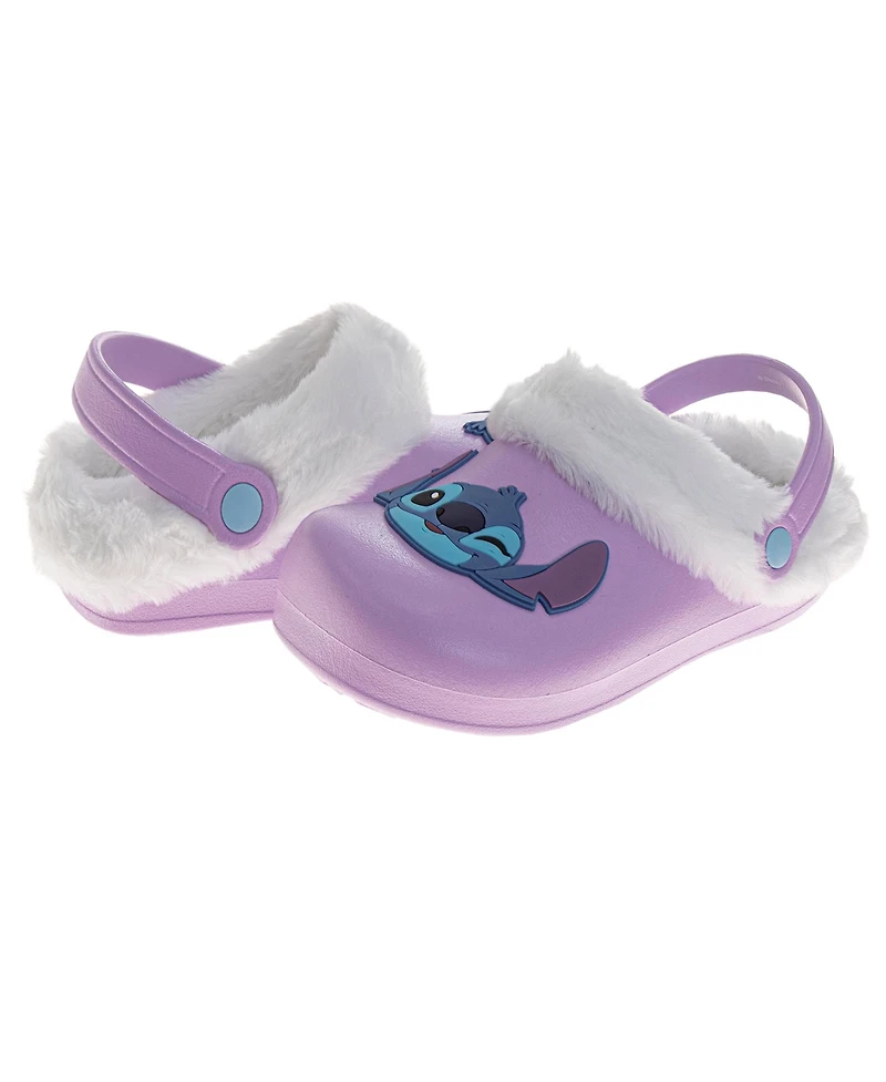 Disney Girls 1-13 Classic Fleece Lined Clogs