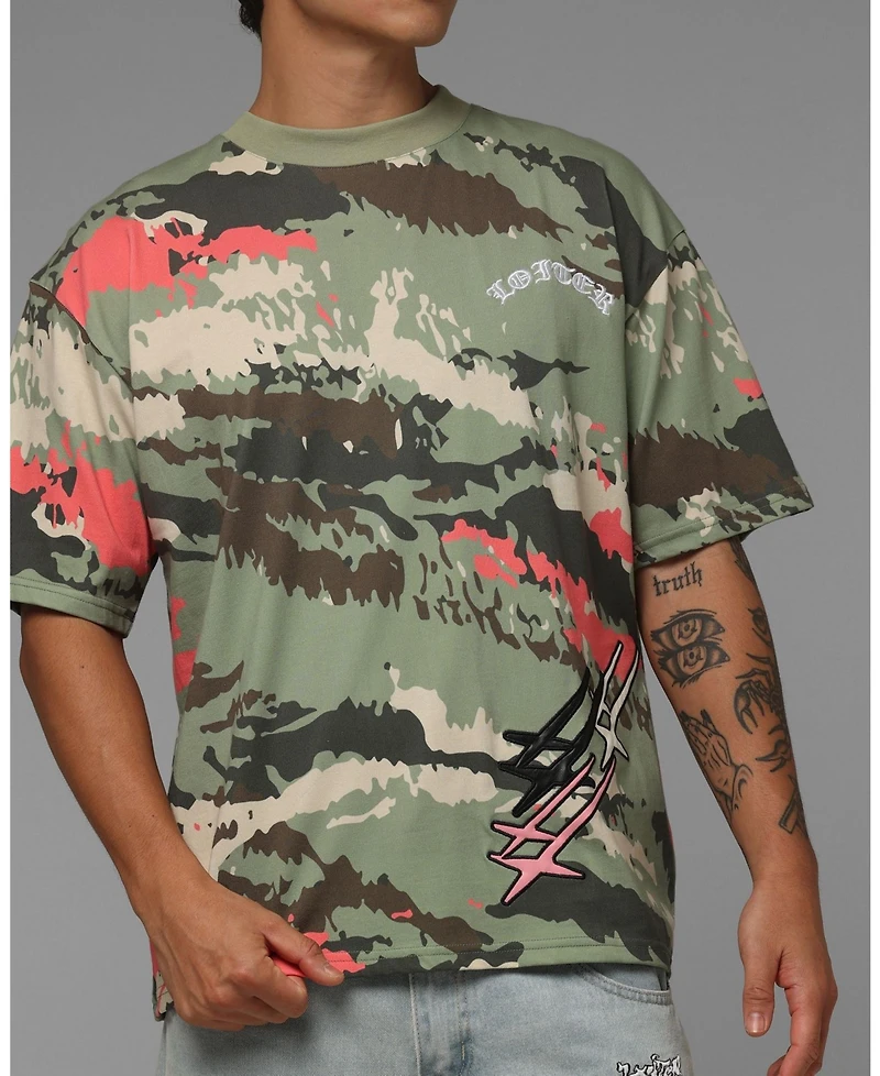 Loiter Men's Hybrid Patch T-Shirt