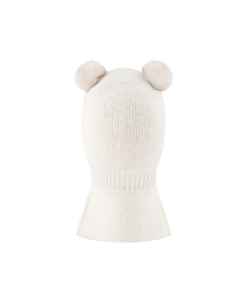 Deux par Deux Baby Unisex (0 - 24M) Knit Bear Balaclava