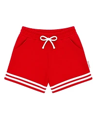 Bits & Bows Baby Unisex ( 6M to 18 M ) Striped Varsity Shorts