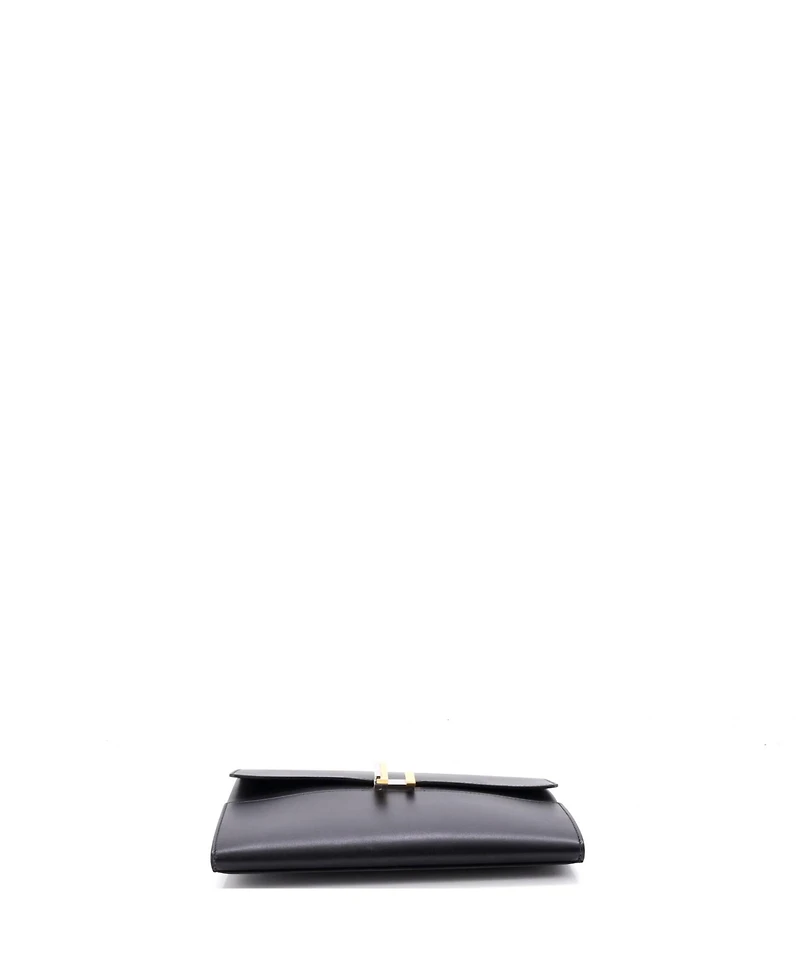 Pre-Owned HERMES Cinhetic Clutch Villandry Calfskin