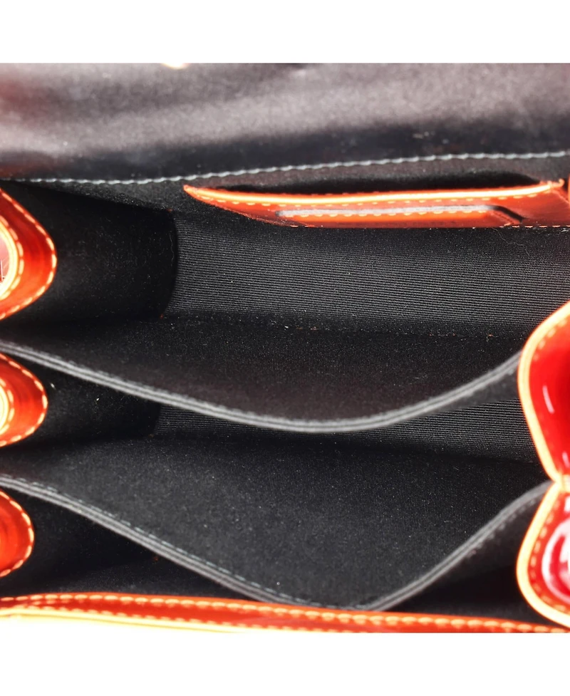 Pre-Owned Bvlgari Small Serpenti Top Handle Bag Patent
