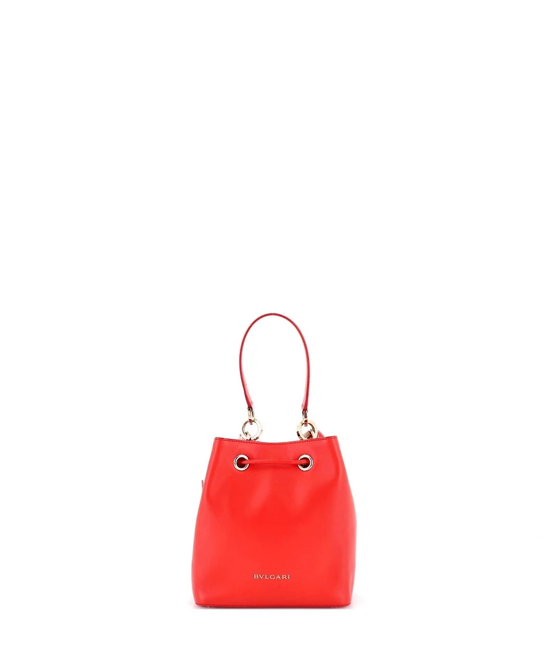 Pre-Owned Bvlgari B.Zero1 Bucket Bag Leather