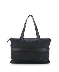 Pre-Owned Bvlgari Medium Fragment Zip Tote Nylon with Leather