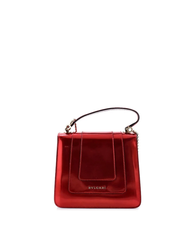 Pre-Owned Bvlgari Small Serpenti Top Handle Bag Patent