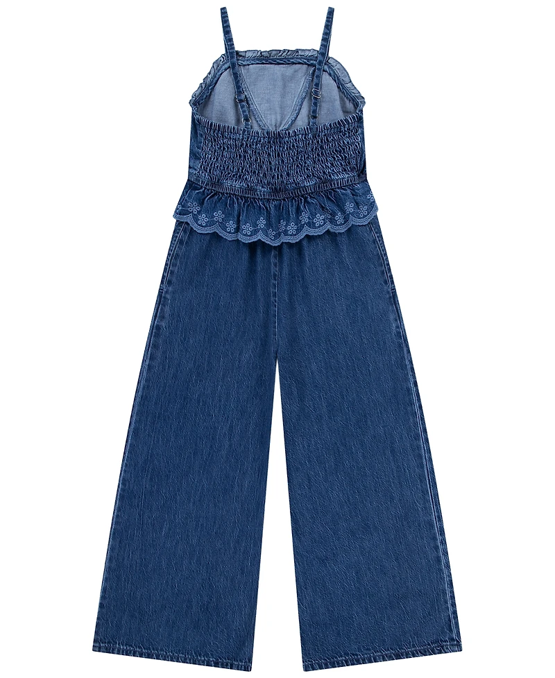 abercrombie kids Girls' 5-16 Sleeveless Denim Jumper
